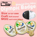 New Arrival Olympic Game Metal Lapel Pin for Badge